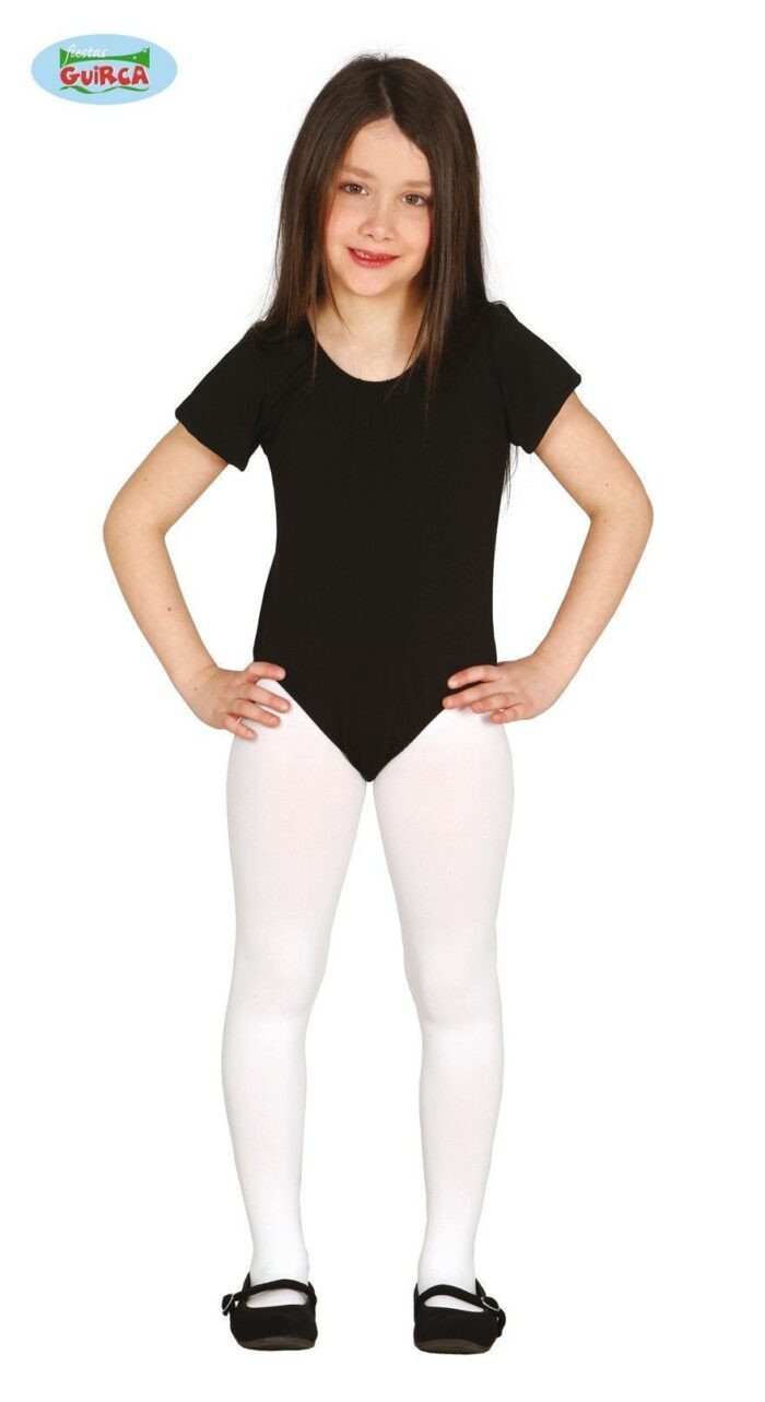 Body Infantil Negro Spandex