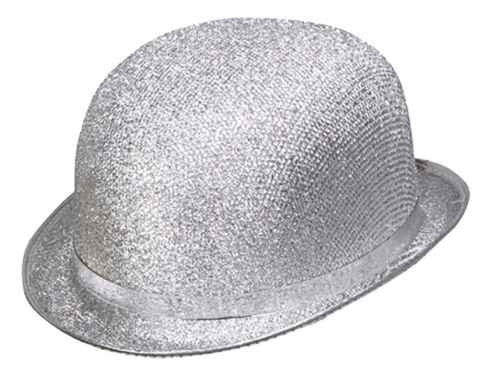 Bombín Fieltro Plata