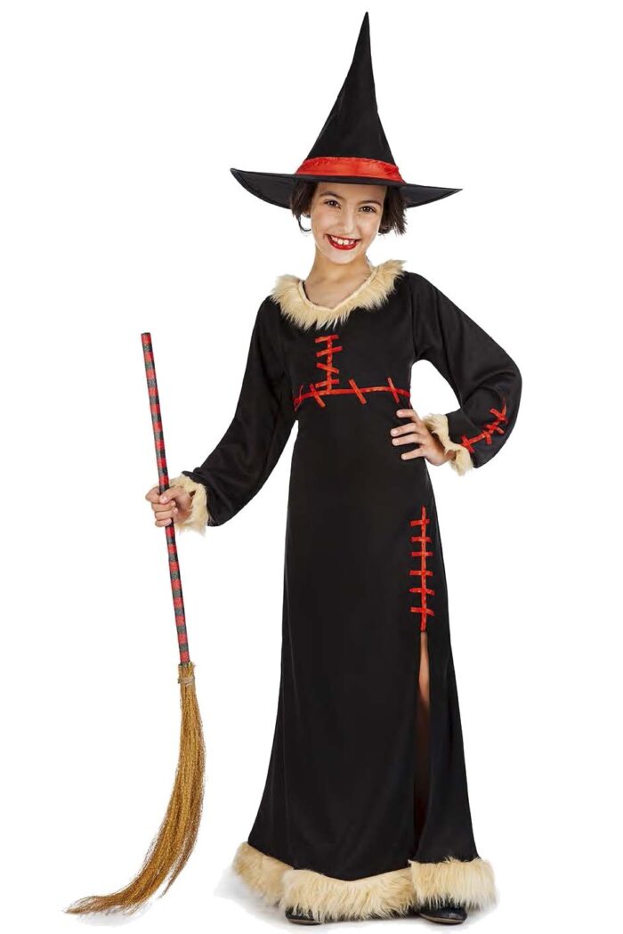 Disfraz Bruja Costuras