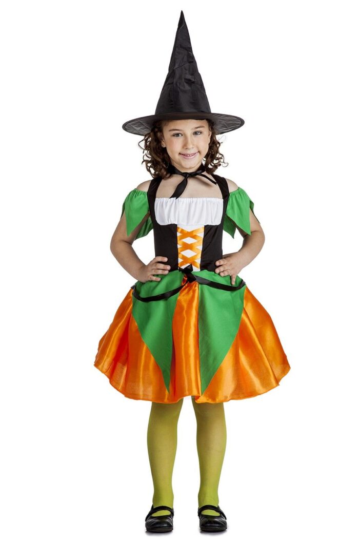 Disfraz Brujita Naranja