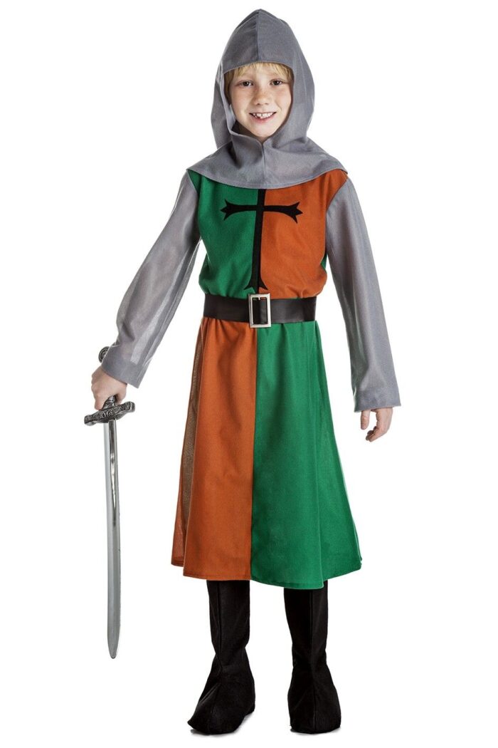 Disfraz Caballero Medieval Verde