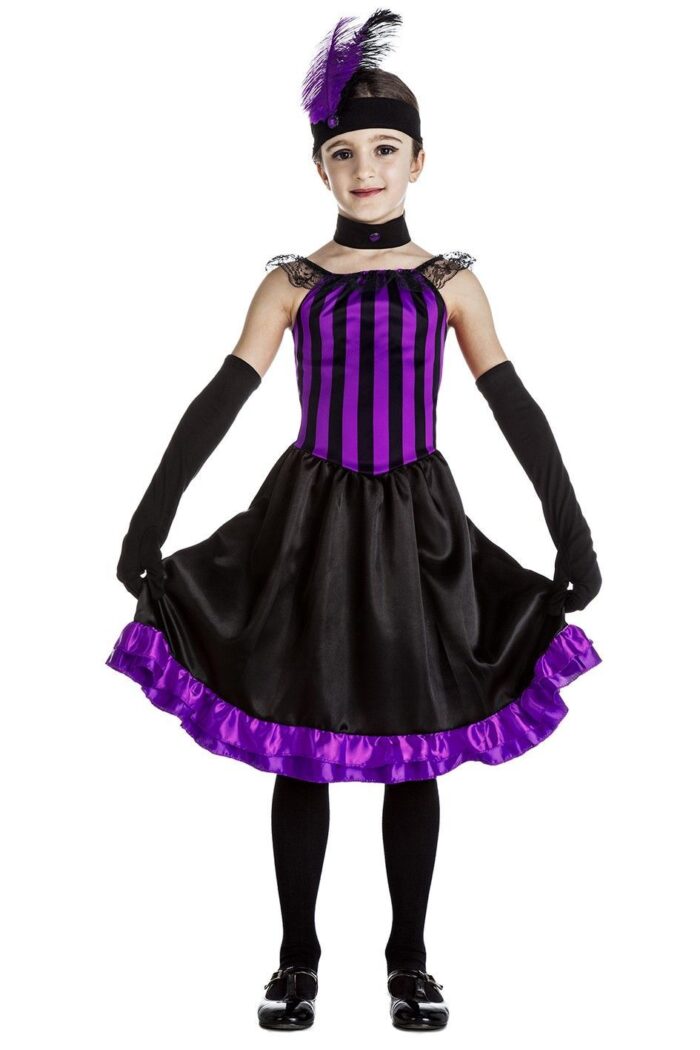 Disfraz Can Can Púrpura