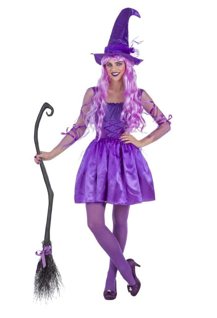 Disfraz Bruja Lila