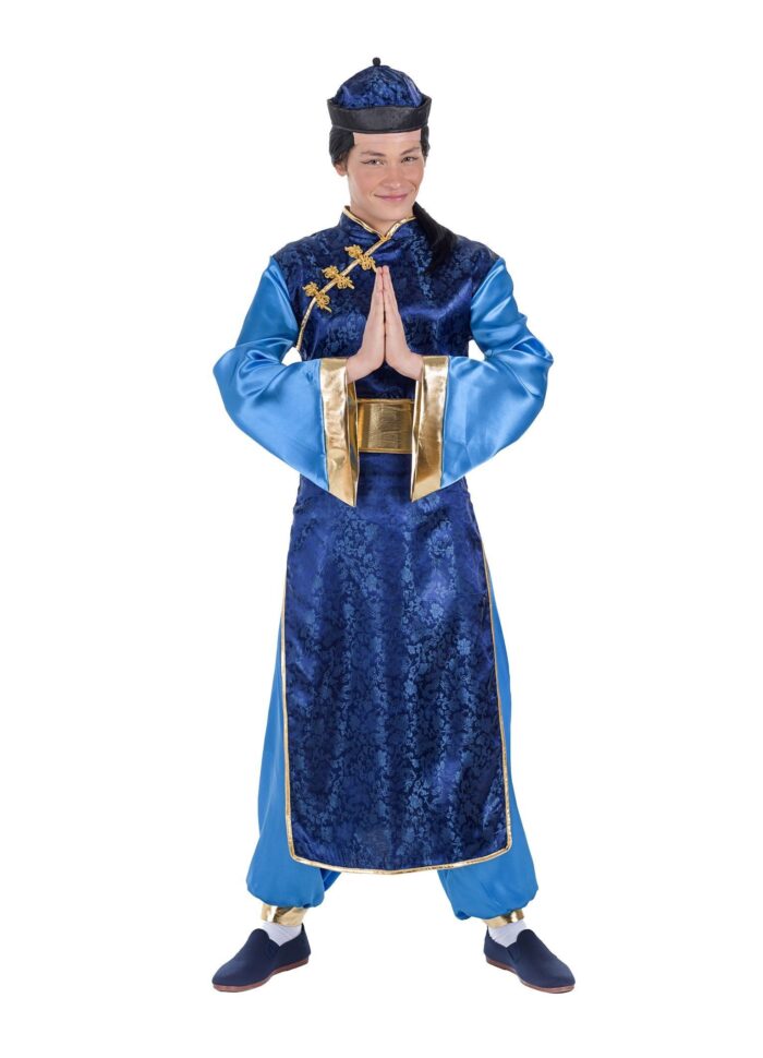 Disfraz Chino Azul