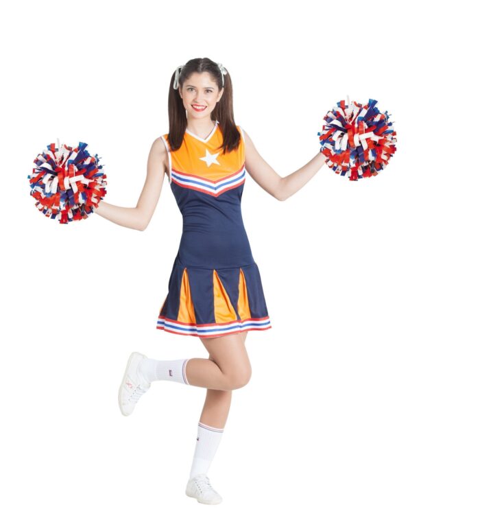 Disfraz Animadora Azul