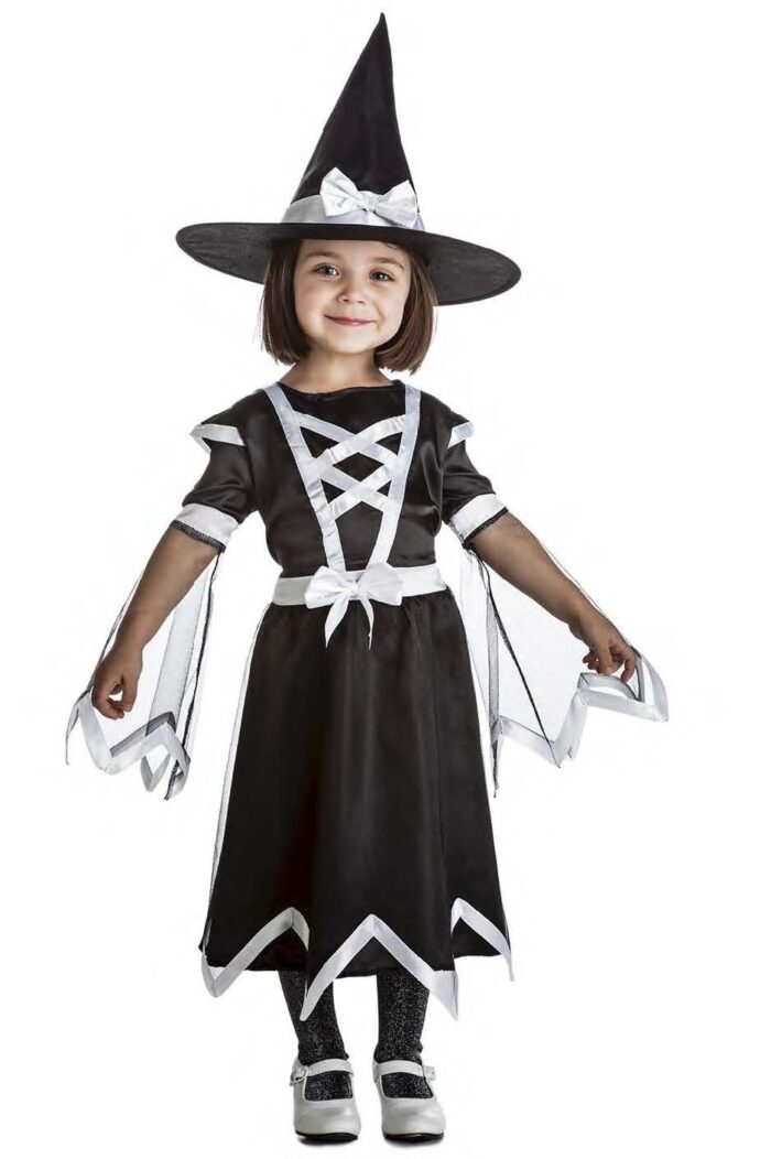 Disfraz Bruja Lazo Blanco