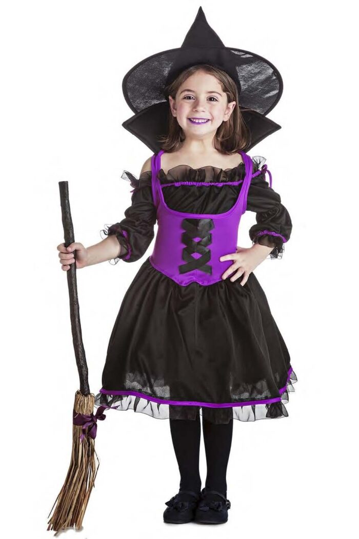 Disfraz Bruja Púrpura