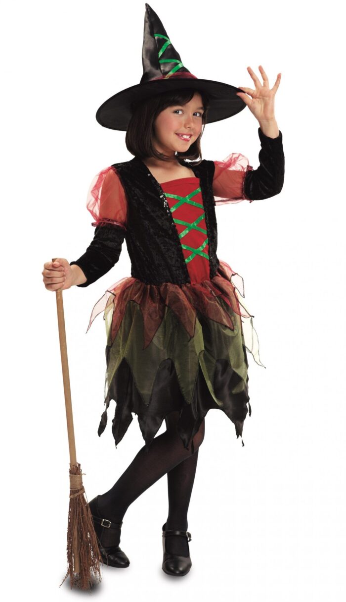 Disfraz Brujita De Colores