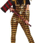 Disfraz de arlequina para mujer