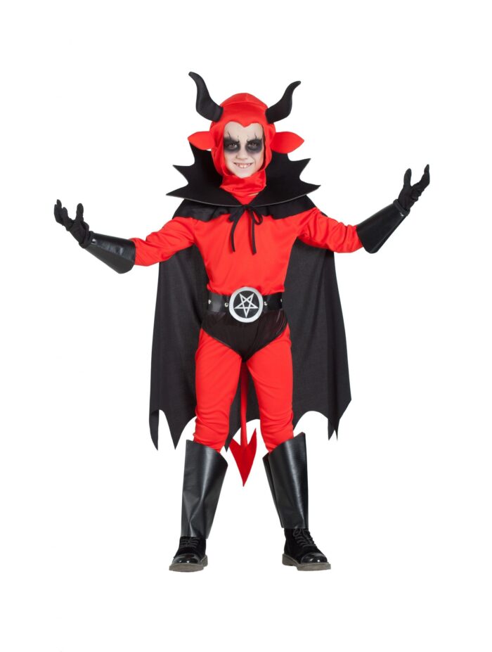 Disfraz Demonio con capa