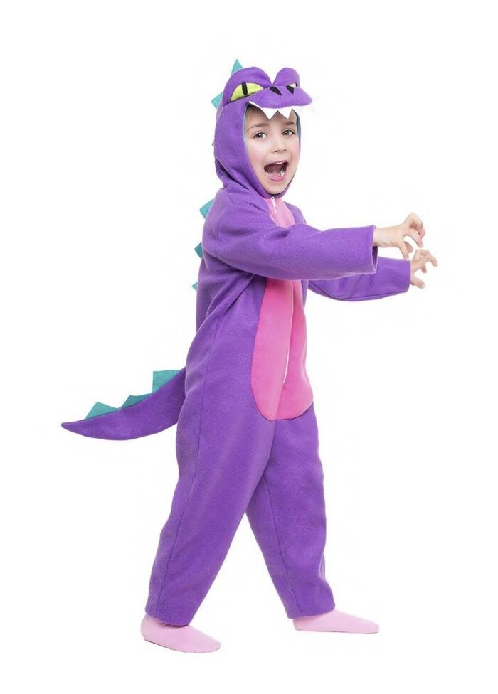 Disfraz Dinosaurio Morado
