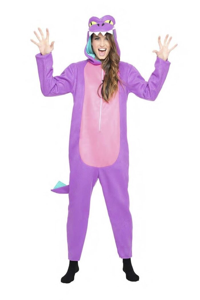 Disfraz Dinosaurio Morado