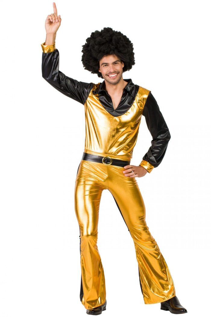 Disfraz Disco Amarillo Hombre