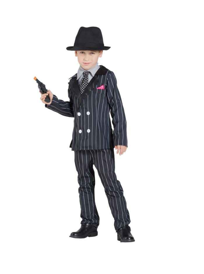 Disfraz Ganster Niño