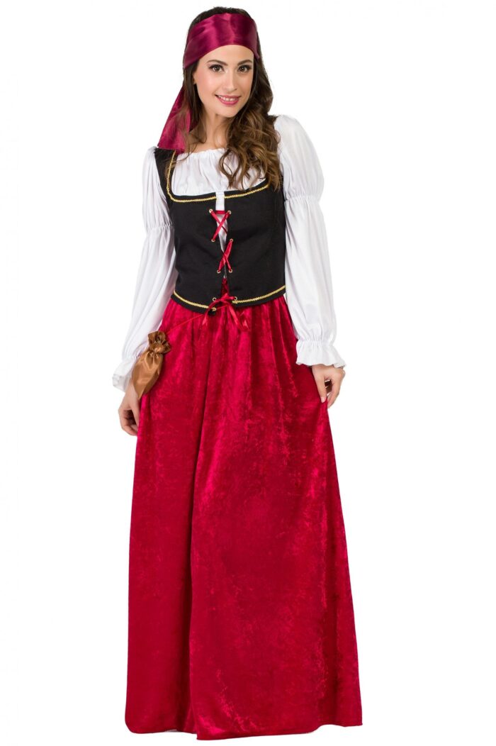 Disfraz Mesonera Medieval Terciopelo