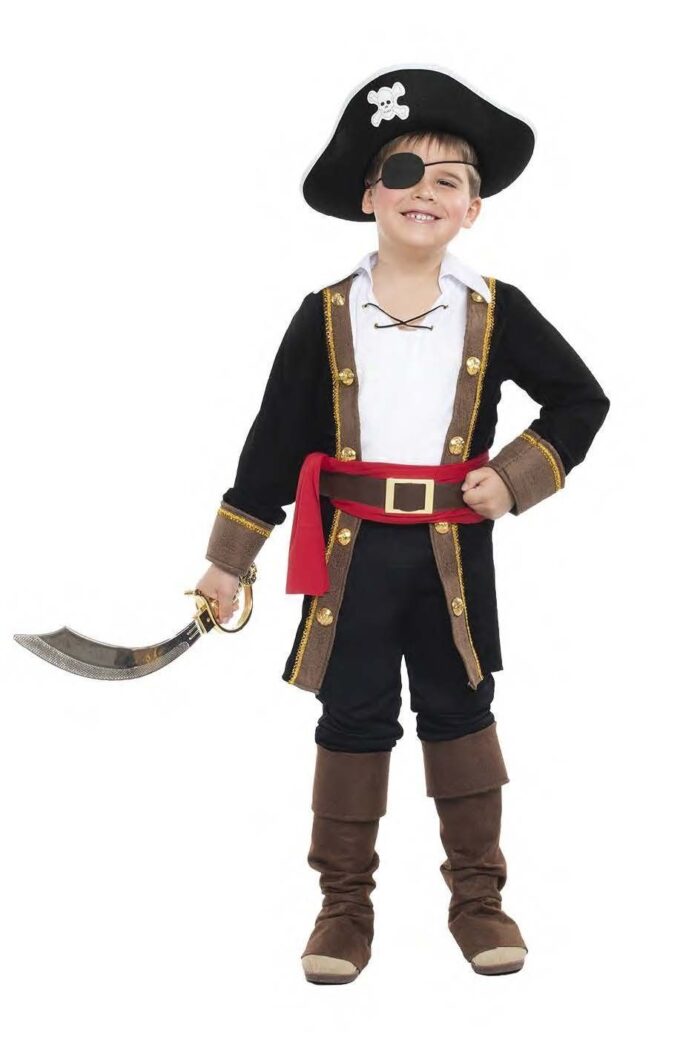 Disfraz Pirata Casaca Negra