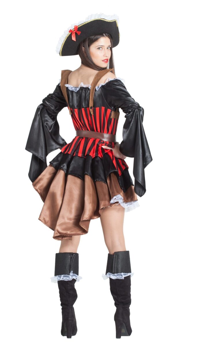 Disfraz Pirata Manga Ancha