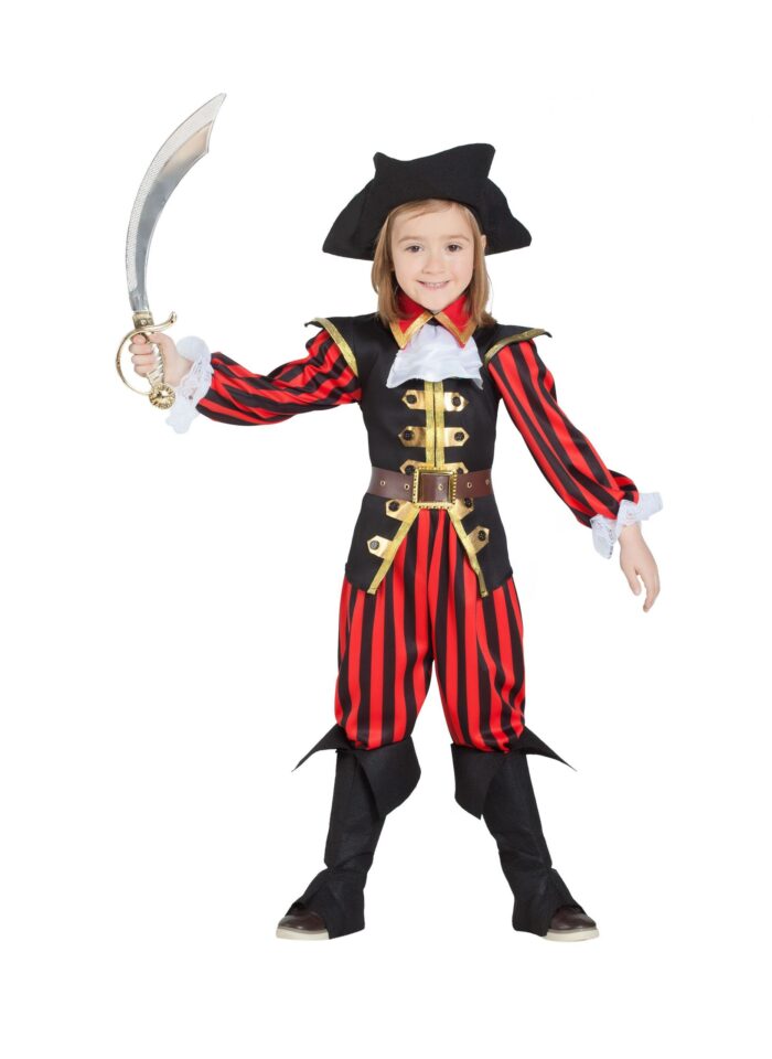 Disfraz Pirata Niño Rayas