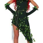 Disfraz de hiedra venenosa de mujer