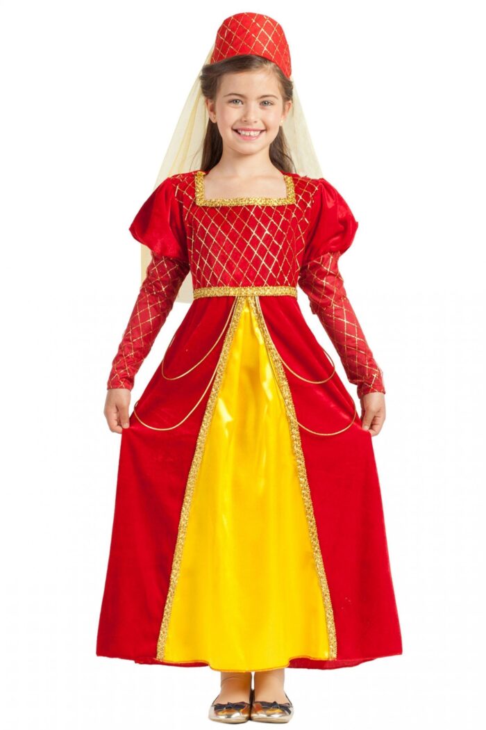 Disfraz Princesa Medieval Niña