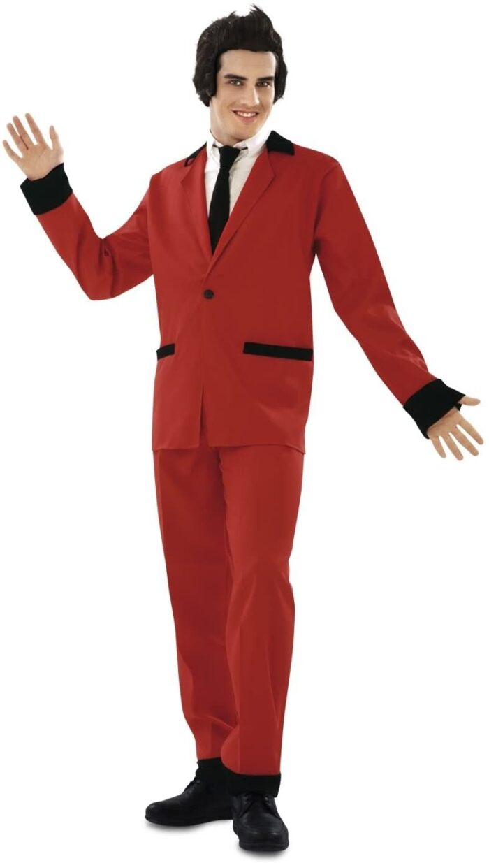 Disfraz Rockabilly Rojo Hombre