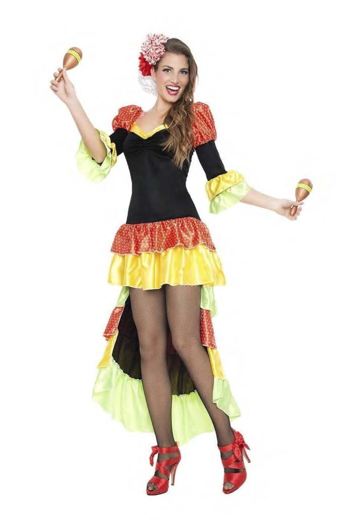 Disfraz Salsa Mujer