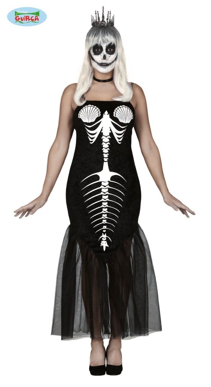 Disfraz Sirena Esqueleto
