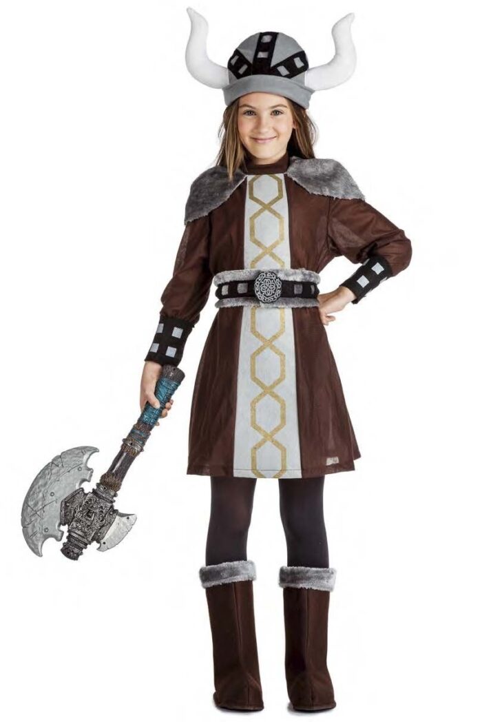Disfraz Vikinga Niña