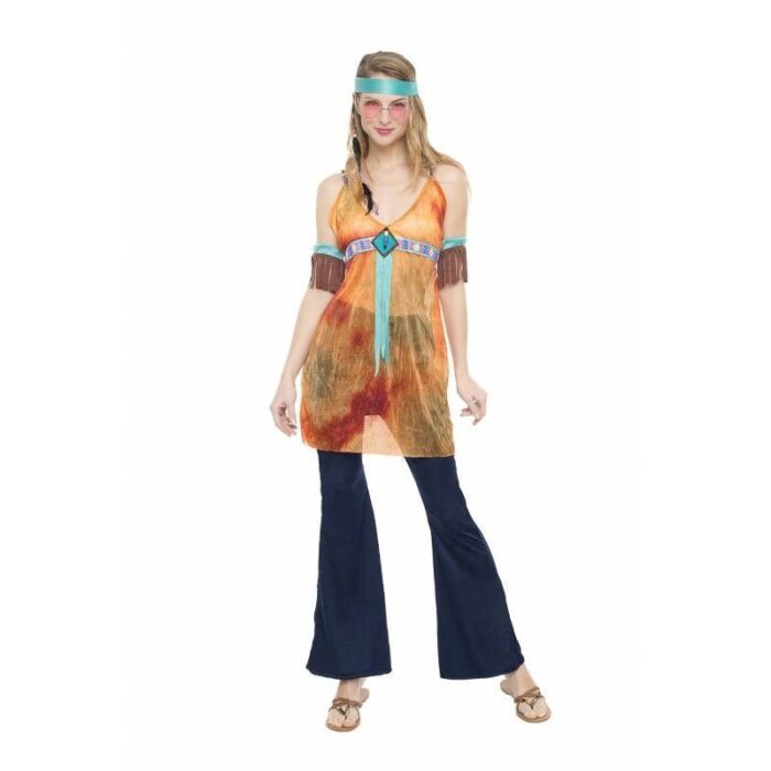 Disfraz Hippie Woodstock Mujer