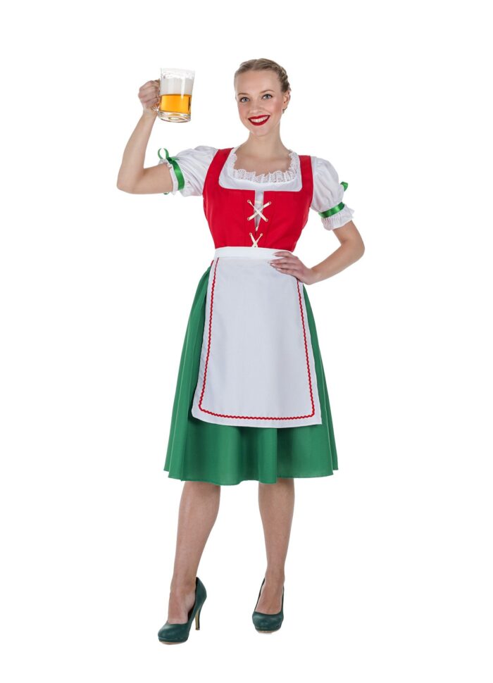Disfraz Oktoberfest Rojo