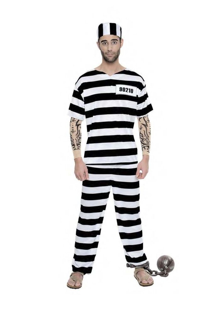 Disfraz Preso Tattoo