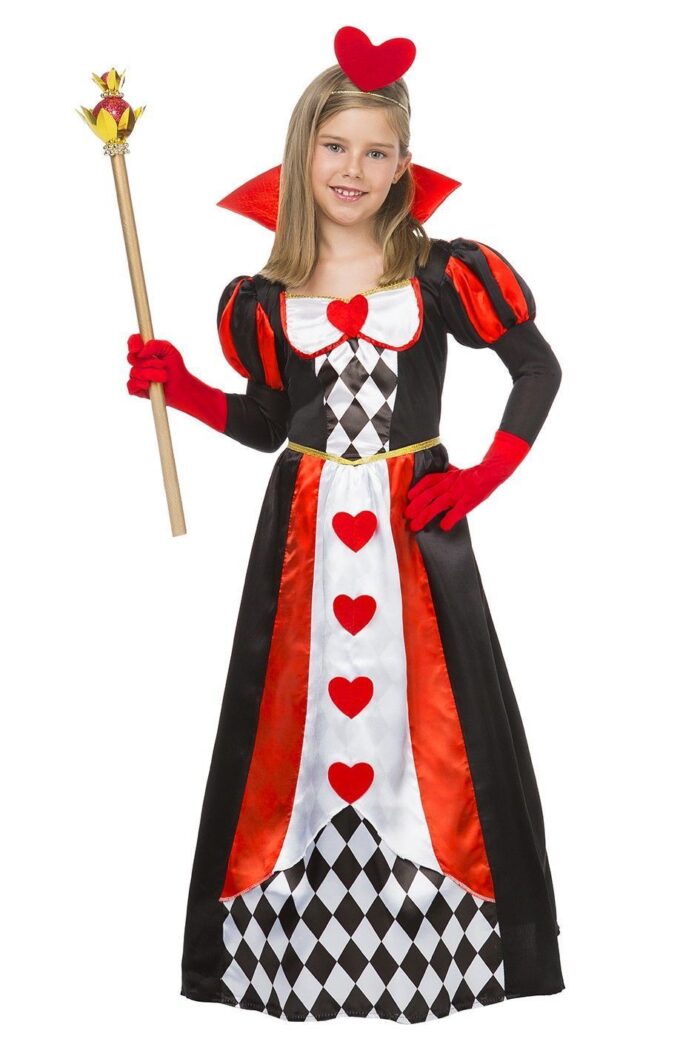 Disfraz Reina Corazones Infantil