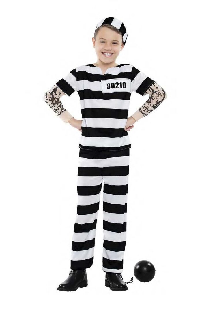 Disfraz Preso Tattoo