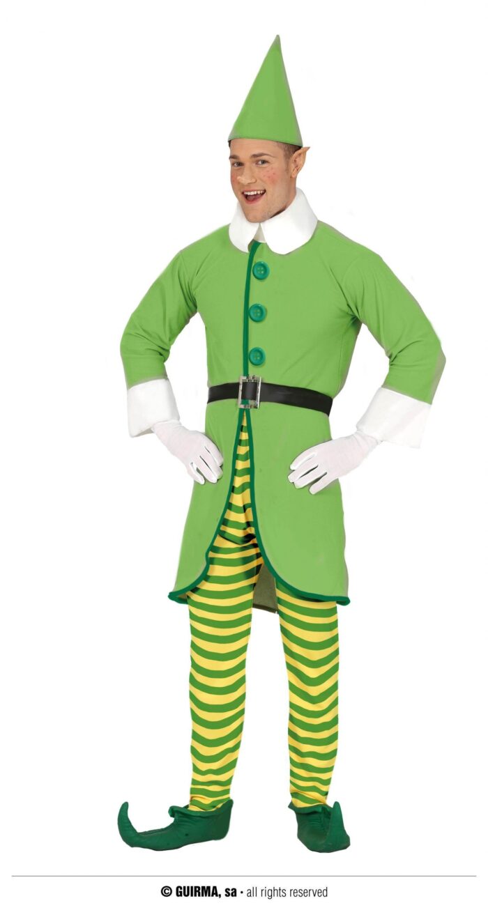 Disfraz Elfo Verde/Amarillo