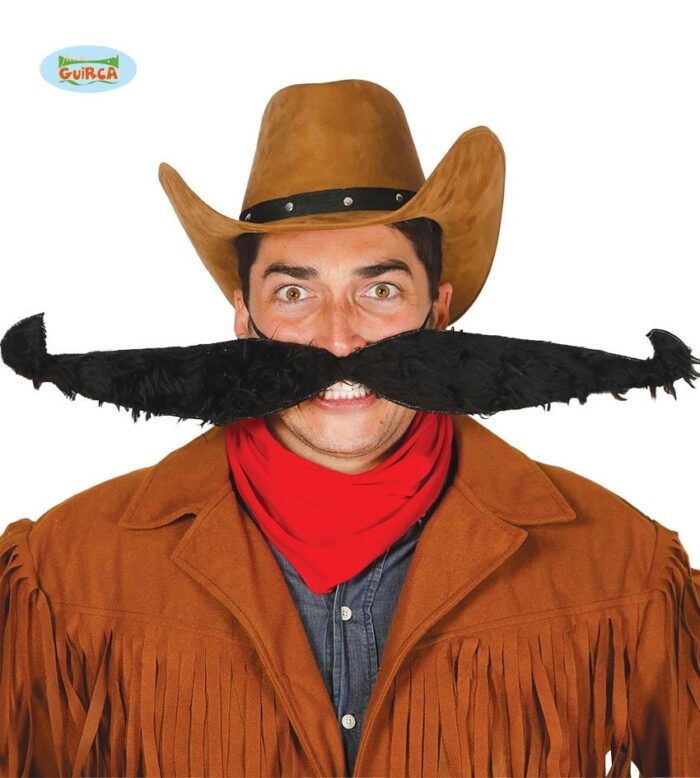 Bigote gigante negro