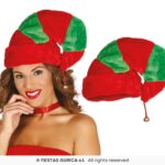 gorro de elfo peluche