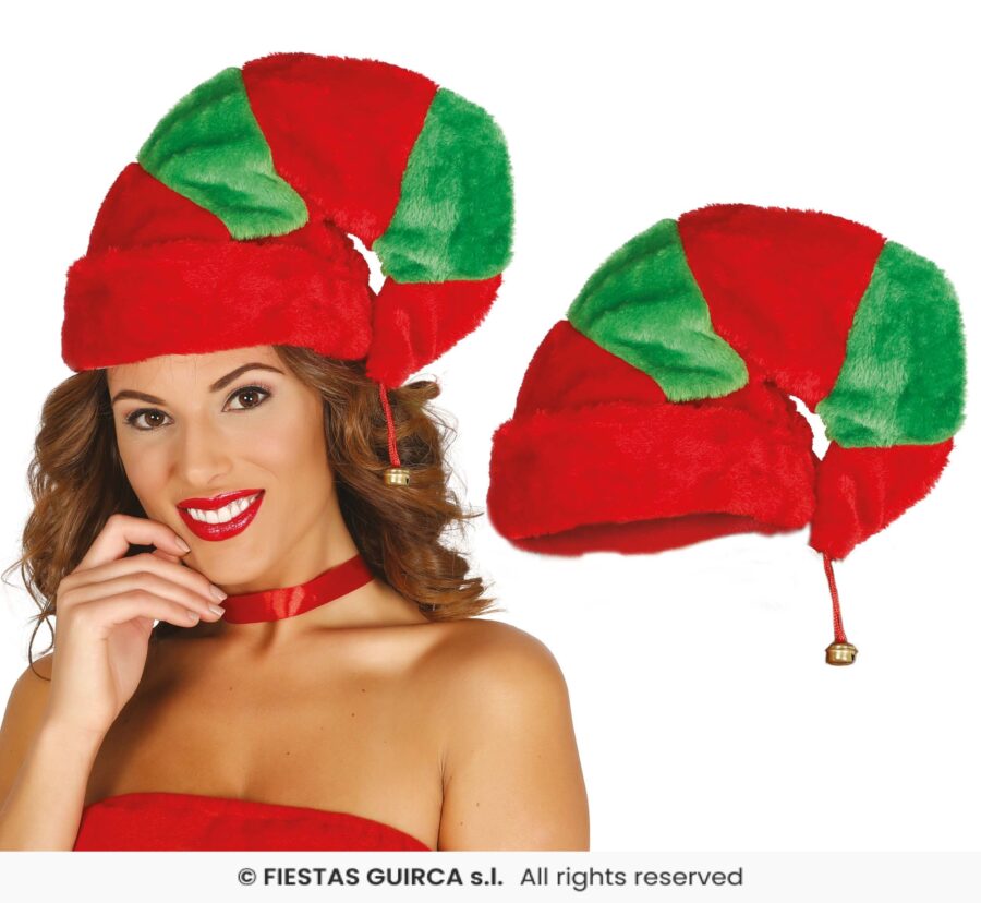 gorro de elfo peluche