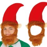 Gorro elfo con barba
