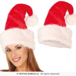 Gorro papa noel lujo