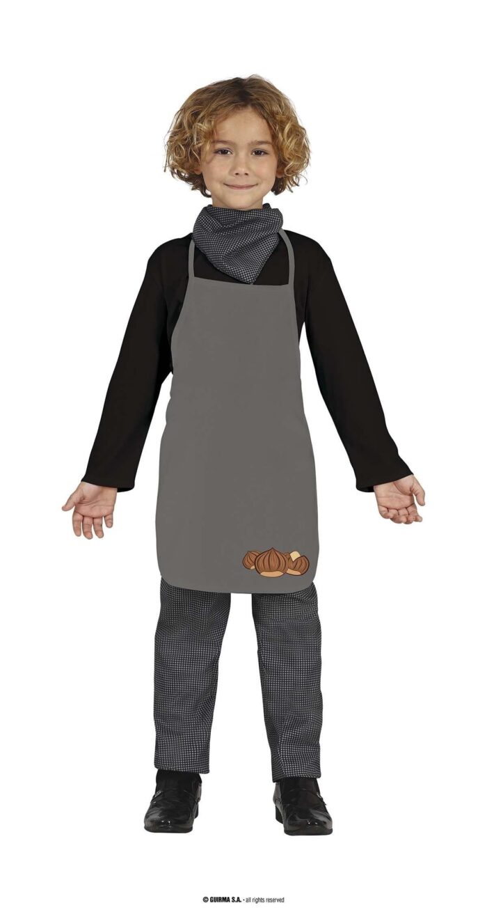 Disfraz Castañero Gris