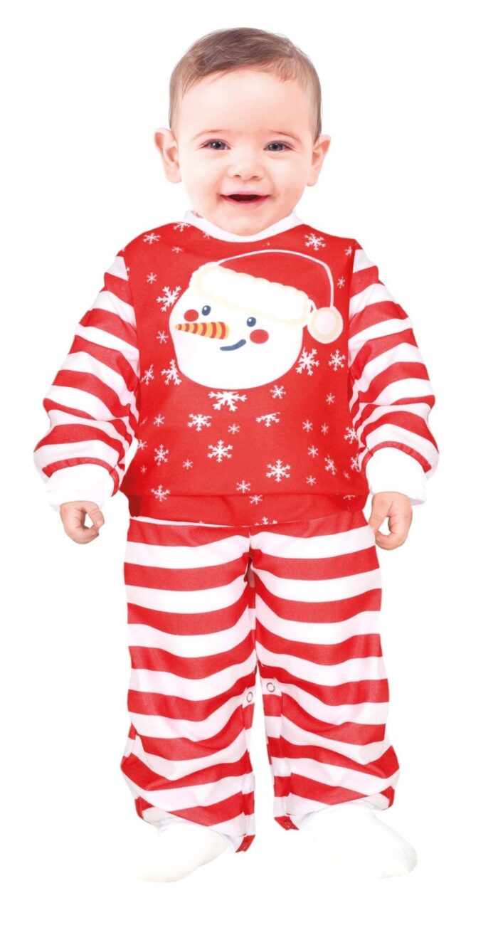 Disfraz Pijama Muñeco de Nieve