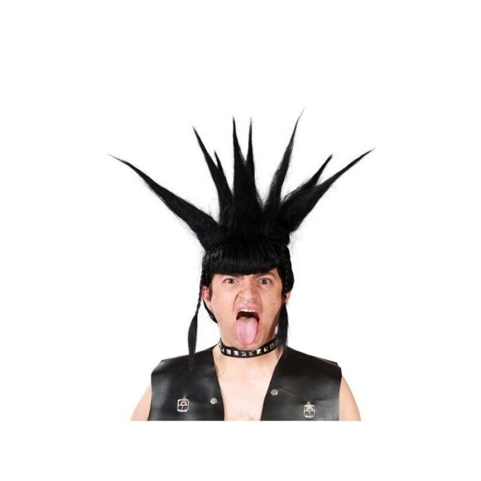 Peluca Punki Negra
