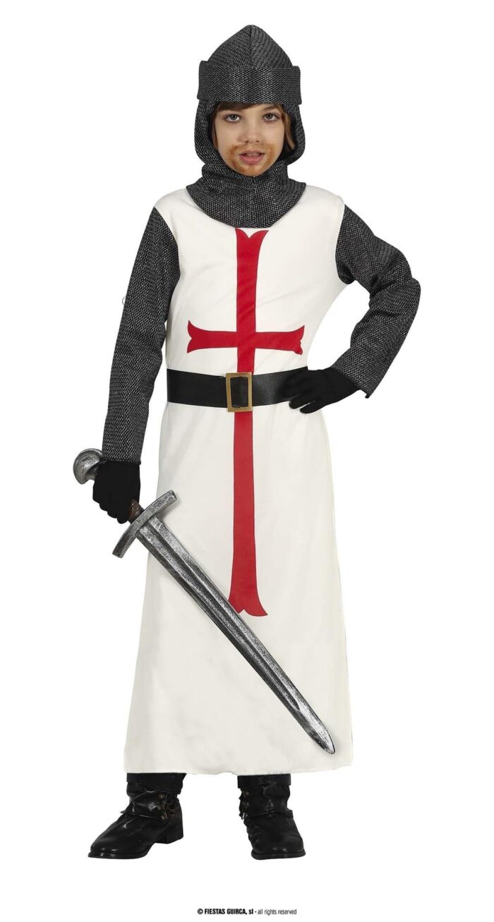 Disfraz Templario Blanco