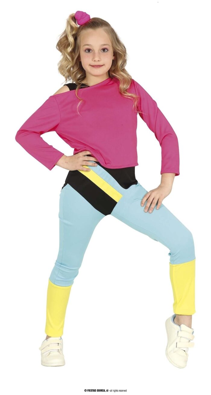 Disfraz Gimnasta Años 80