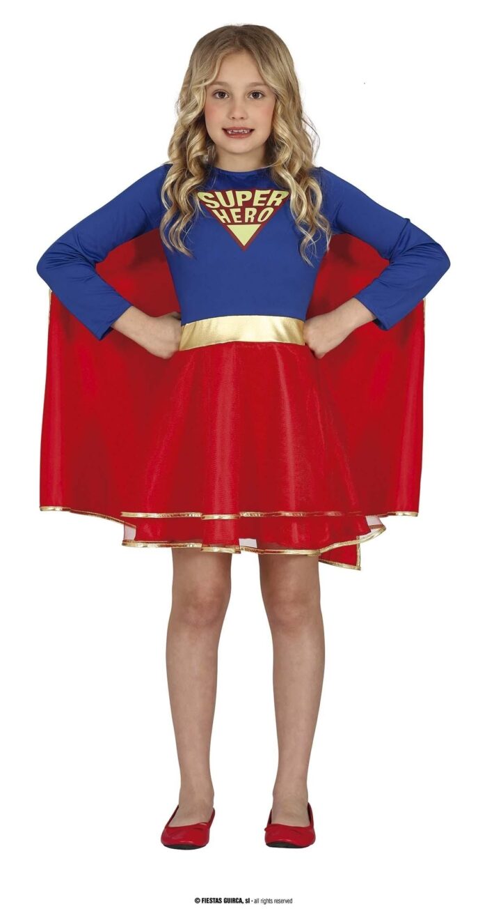 Disfraz supergirl para infantil