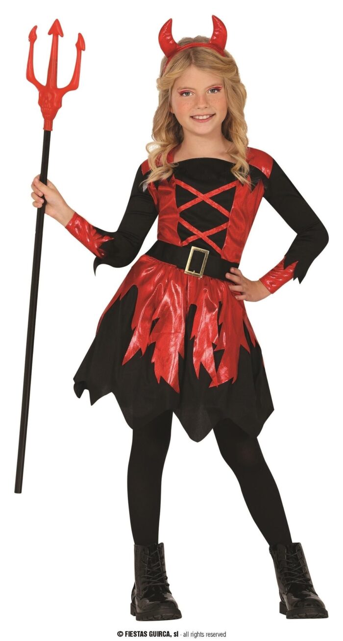 Disfraz Diablo Niña