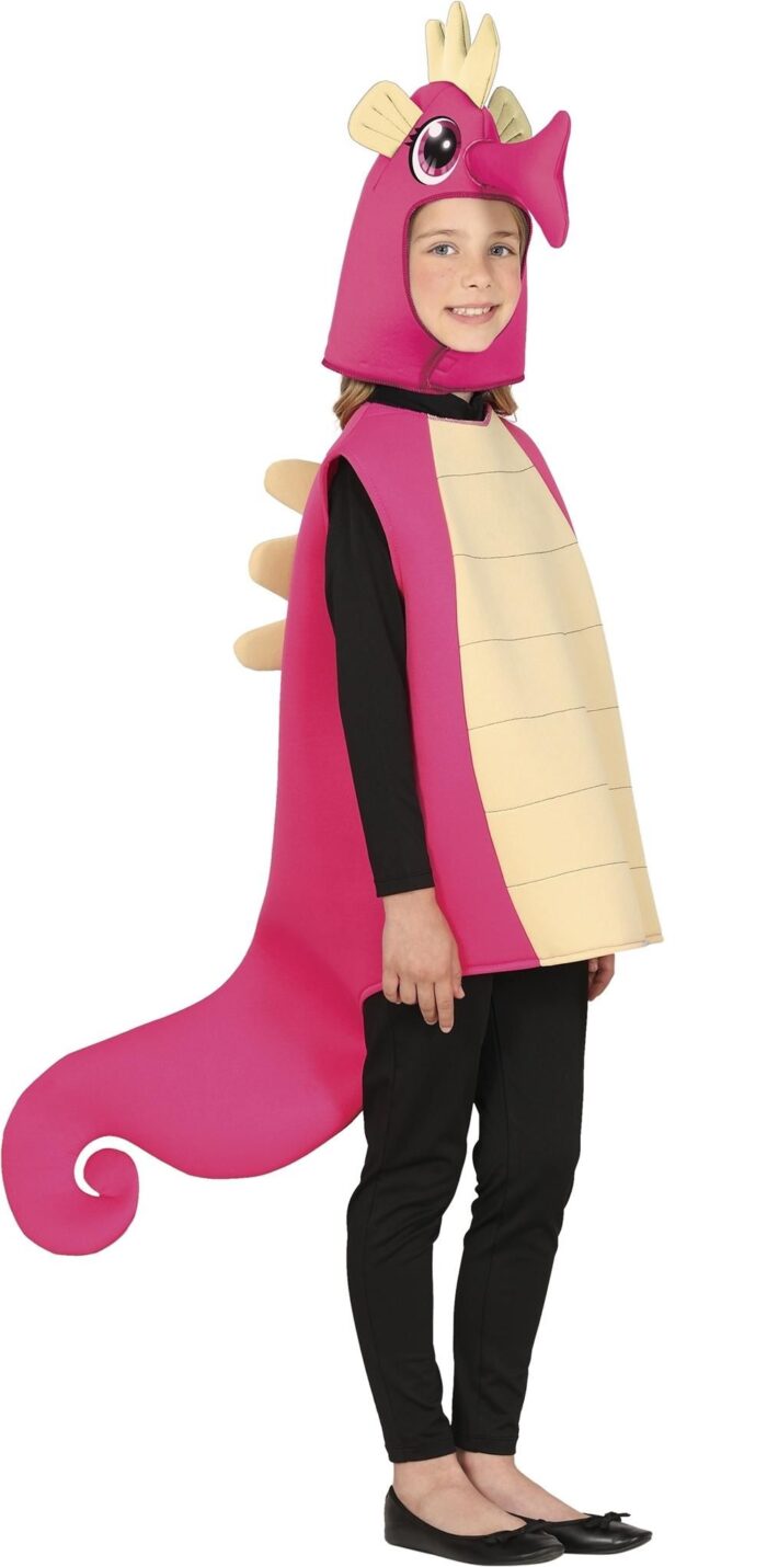 Disfraz Caballito De Mar Rosa