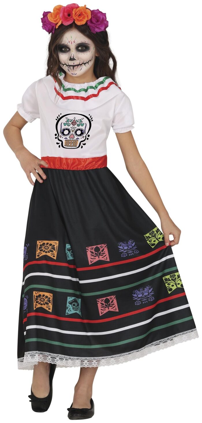 Disfraz Catrina Calavera Infantil