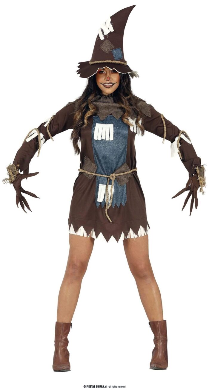 Disfraz Espantapájaros Mujer