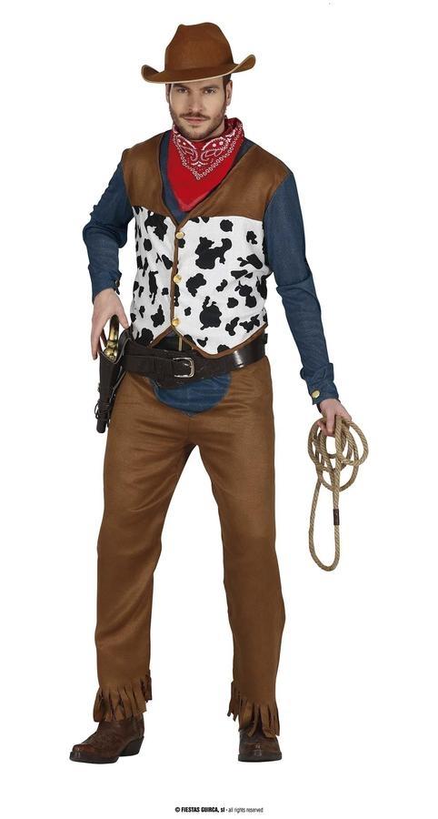 Disfraz vaquero cowboy adulto